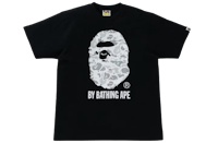 a bathing ape t - shirt in black