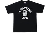 a bathing ape black t - shirt