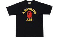 a bathing ape black t - shirt