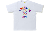 a bathing ape white t - shirt