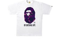 a bathing ape t - shirt in purple