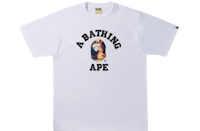 a bathing ape tee - white