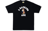 a bathing ape black t - shirt