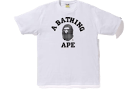 a bathing ape white t - shirt